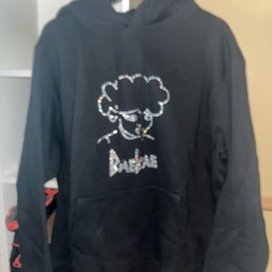 Black RhineStone Hoodie